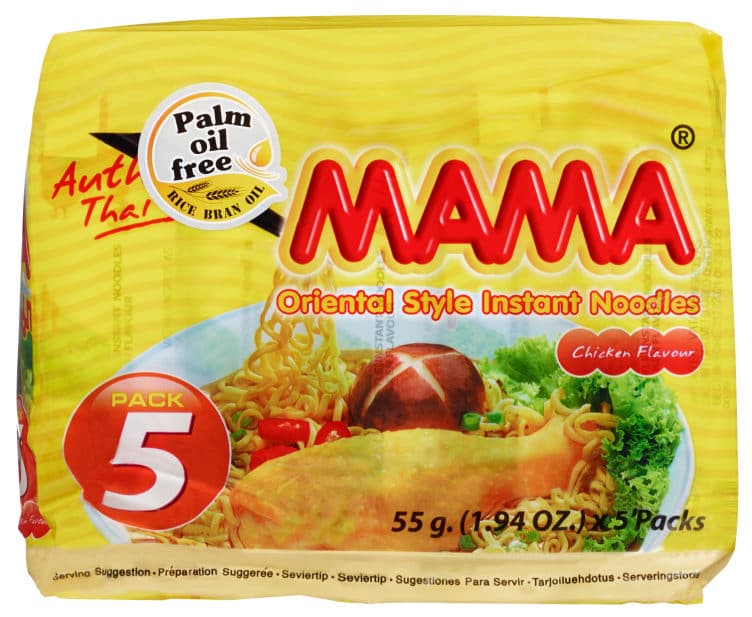 Nudler m/Kyllingsmak 5x55g Mama