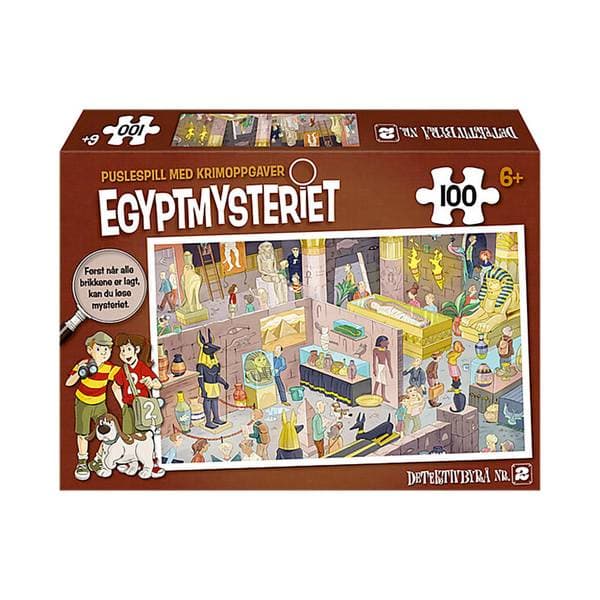 Puslespill Egyptmysteriet - Detektivbyrå Nr.2