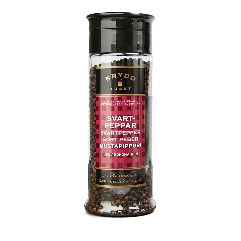 Svart pepper Kryddhuset 200 g, hel