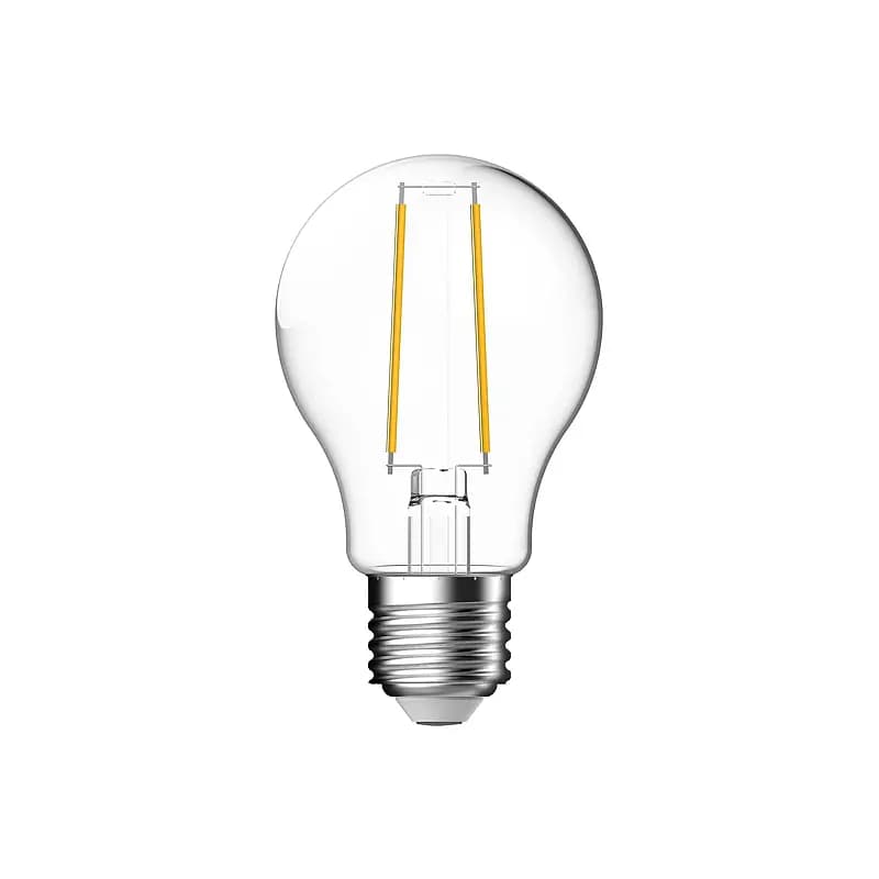 Lyspære LED 470 lm 3-pk klassisk klar E27 A60 E+