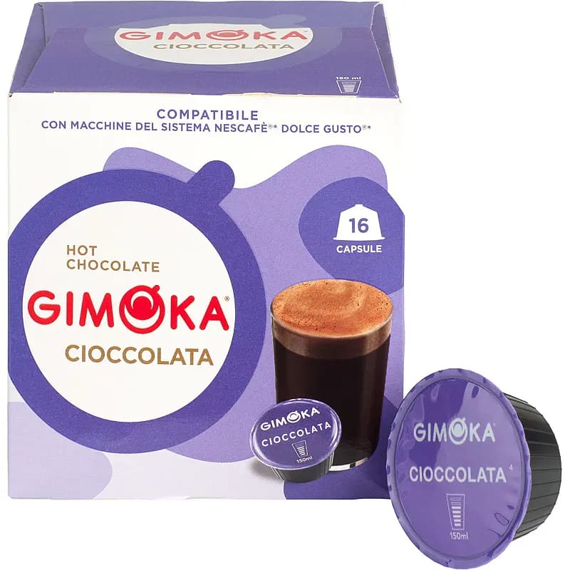 Kaffekapsler 16-pk Gimoka Cioccolata