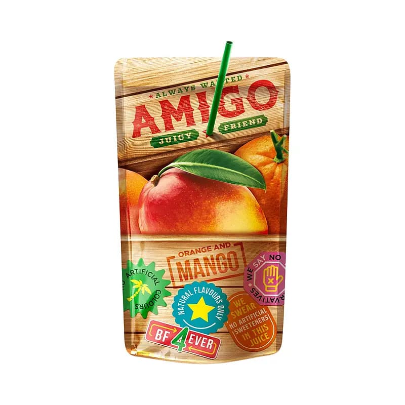 Fruktdrikk 8x200 ml Amigo mango