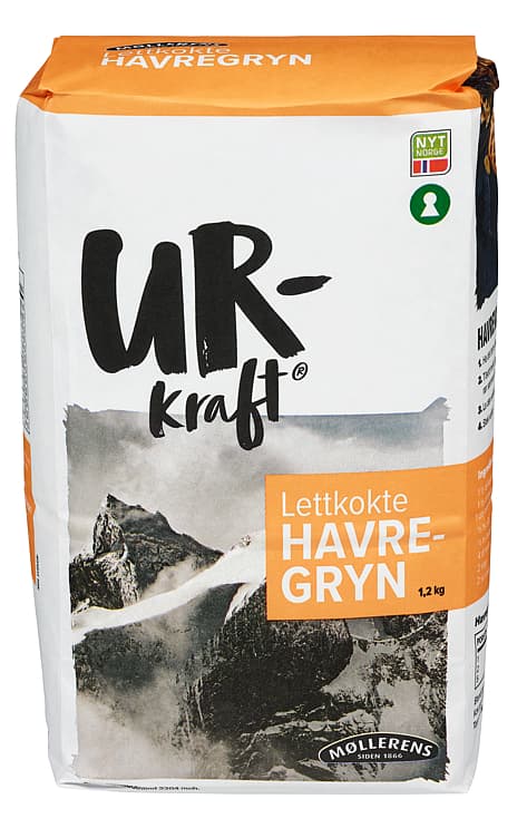 URKRAFT HAVREGRYN 1.2 kg lettkokt Møllerens