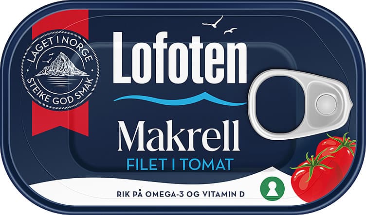 MAKRELL I TOMAT ORIGINAL 110 g lofoten