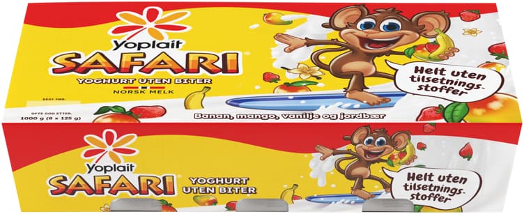 YOPLAIT SAFARI APE 125 g x 8