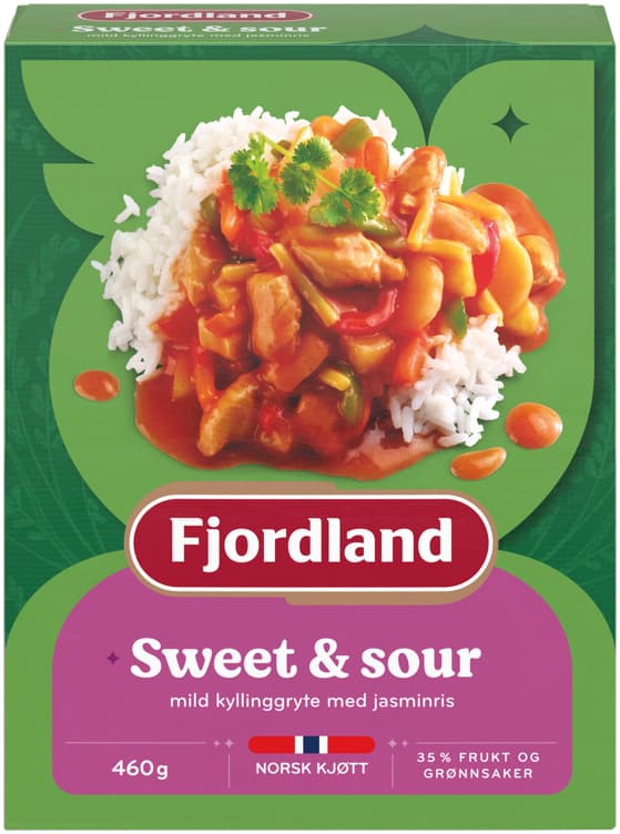 SWEET & SOUR 460 g Fjordland