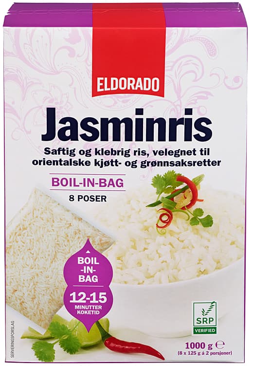 ELDORADO JASMINRIS 1 kg boil in bag