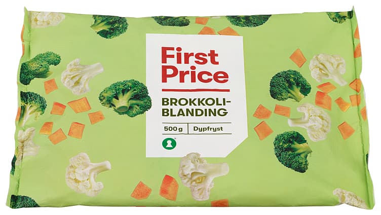 BROKKOLIBLANDING 500 g First Price