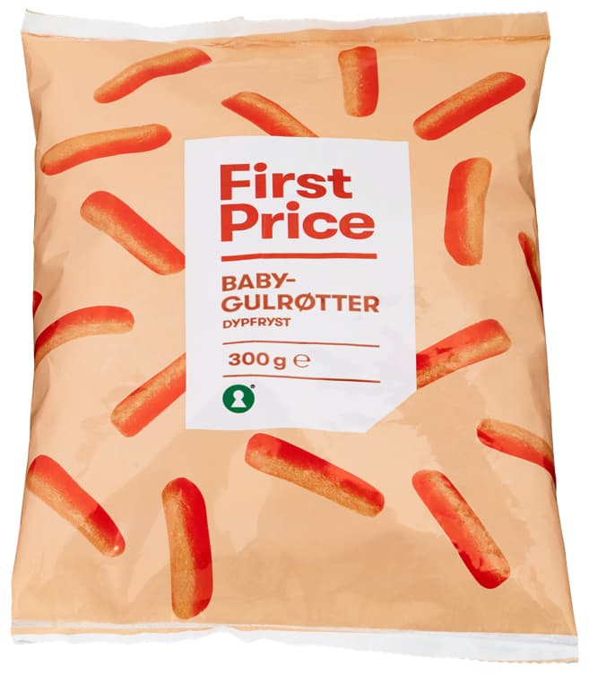 BABYGULRØTTER 300 g First Price