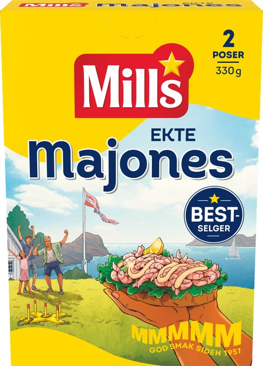 MILLS MAJONES EKTE 330 g