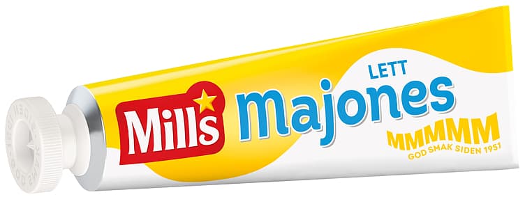 MILLS LETT MAJONES 170 g tube
