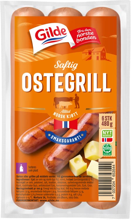 GILDE OSTEGRILL 480 g