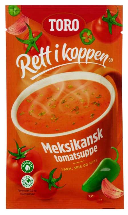 TORO MEKSIKANSK TOMATSUPPE 29 g rett i koppen