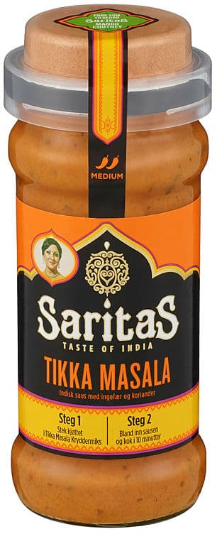 TIKKA MASALA M/KRYDDERMIX 360 g Saritas