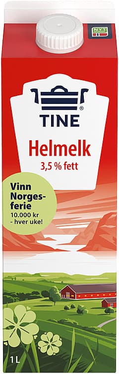 TINE MELK HEL 1 Liter