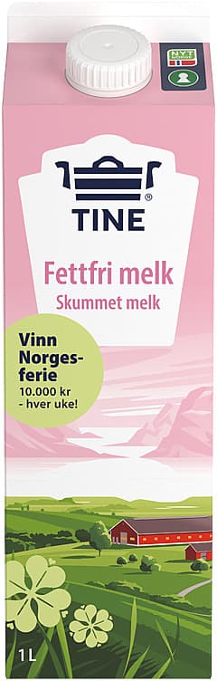 TINE MELK SKUMMET 1 Liter