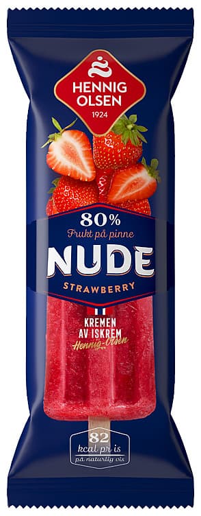 NUDE STRAWBERRY 80 ml 80% frukt