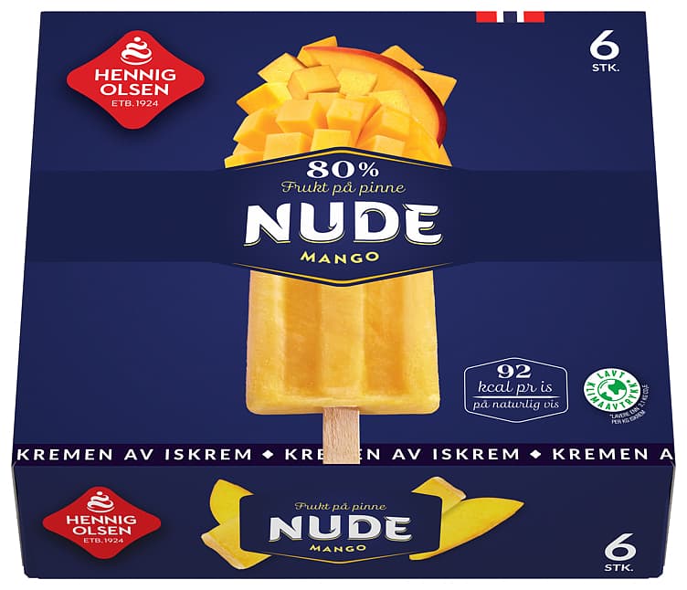 NUDE MANGO FRUKT 6 pk