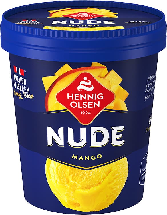 NUDE SORBET MANGO 500 ml 80%frukt hennig-olsen