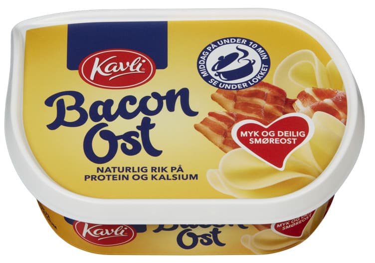 BACONOST Beger 200g kavli
