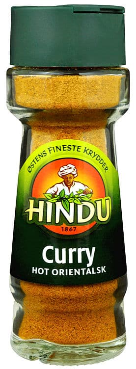 CURRY HOT ORIENT. GLASS 49G Gl Hindu