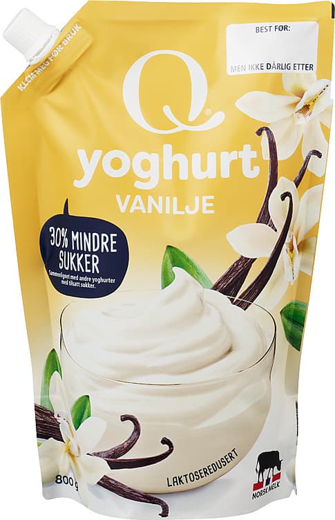 Q FROKOSTYOGHURT 800 g vanilje