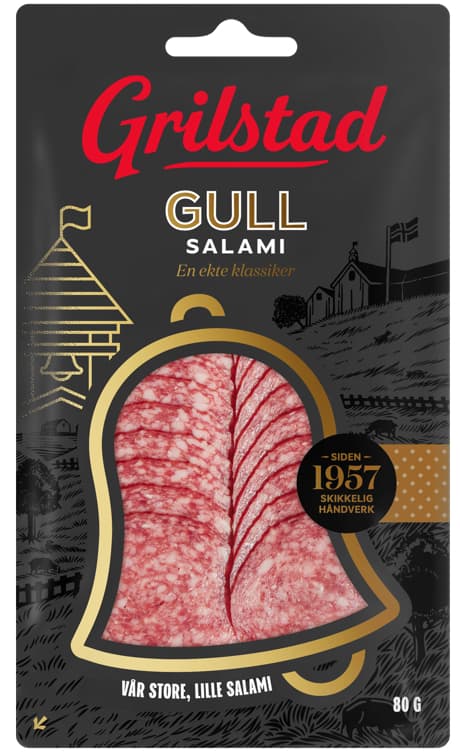 GRILSTAD GULLSALAMI 80 g