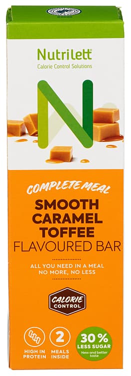 NUTRILETT BAR Smooth caramel 2x57g