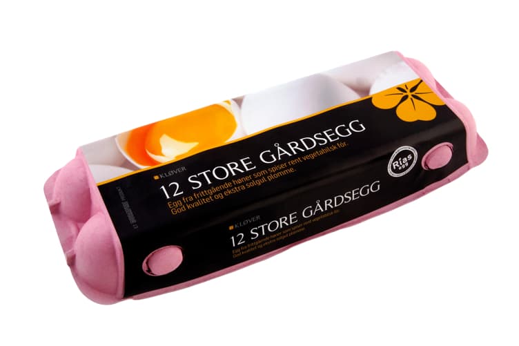 KLØVER GÅRDSEGG 12 pk store