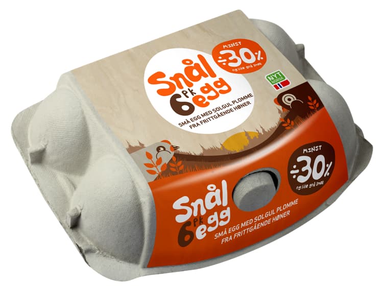 SNÅL EGG 6 pk