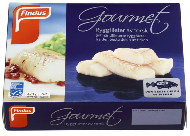 FINDUS TORSK GOURMET 420 g