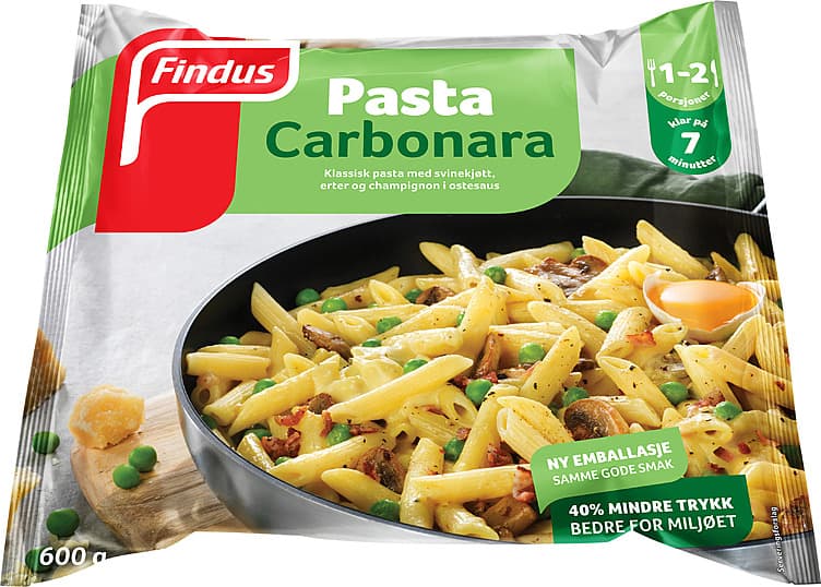 FINDUS PASTA CARBONARA 600 g