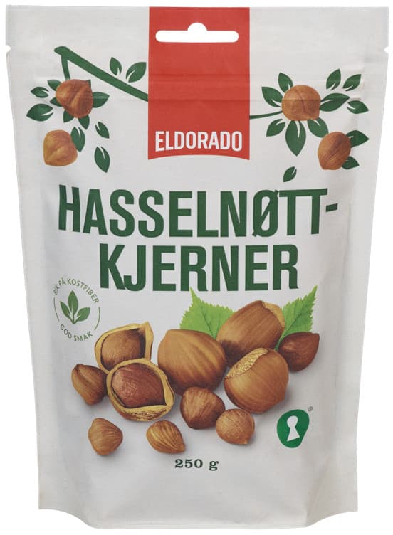 HASSELNØTTKJERNER 250G ELDORADO