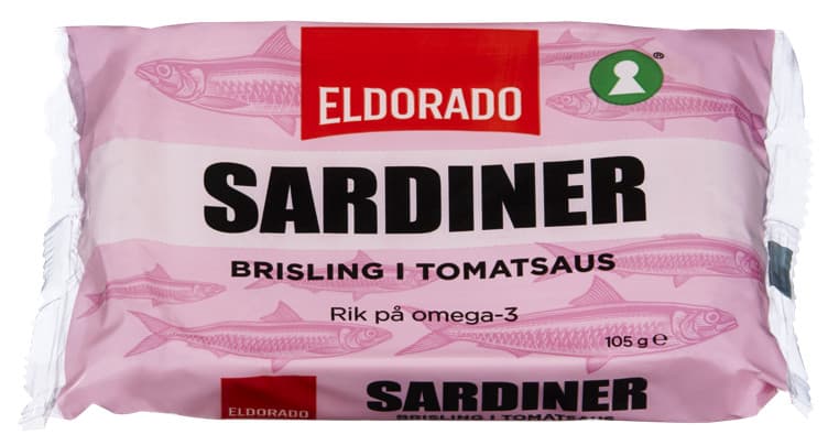 BRISLING I TOMAT 105G ELDORADO