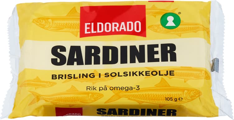 BRISLING I OLJE 105G ELDORADO