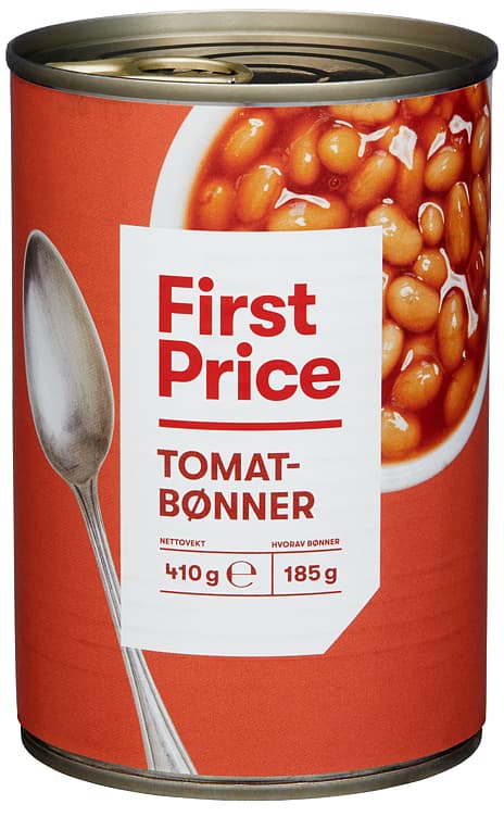 TOMATBØNNER 410g first price