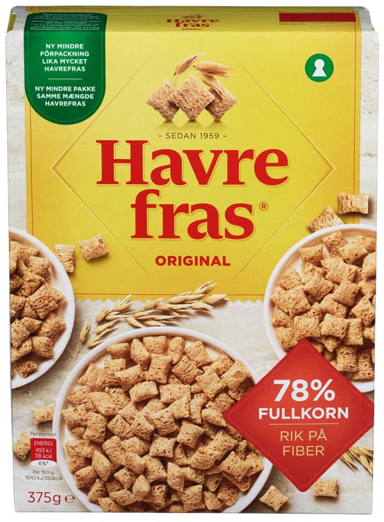 HAVREFRAS 375g quaker
