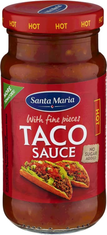 TACOSAUS HOT 230 g Santa Maria