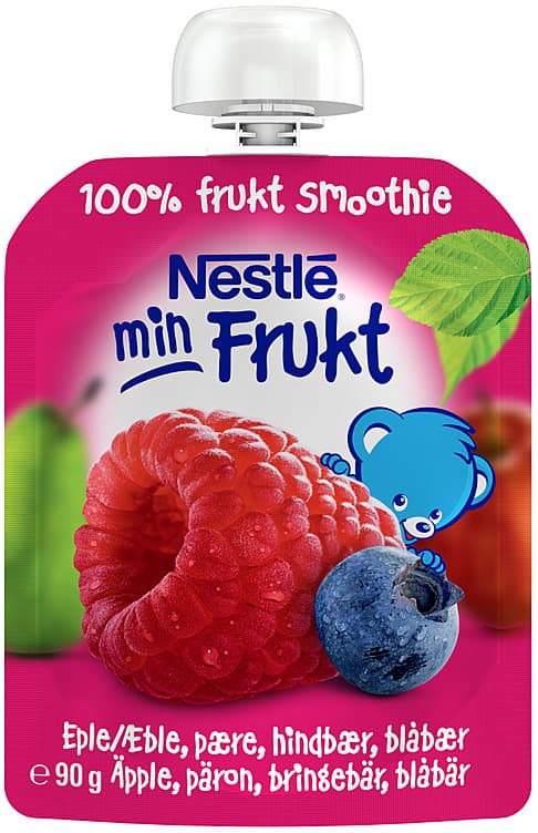 MIN FRUKT SMOOTHIE 90 g eple/bringebær