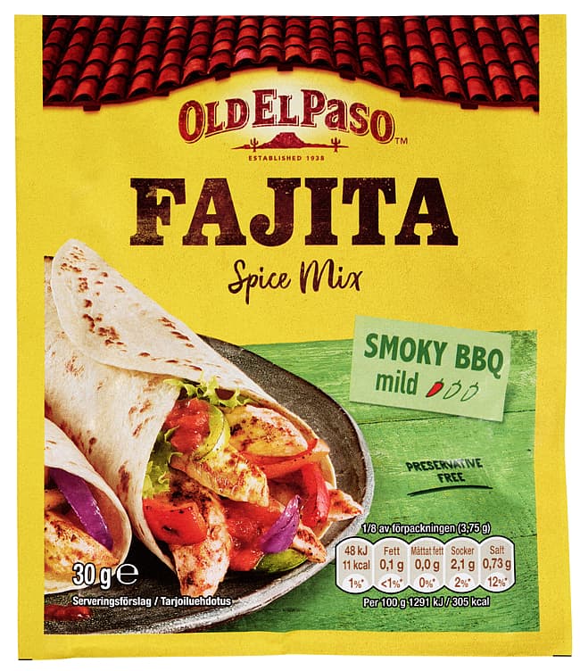 SPICE MIX FAJITA 30 g Old El Paso