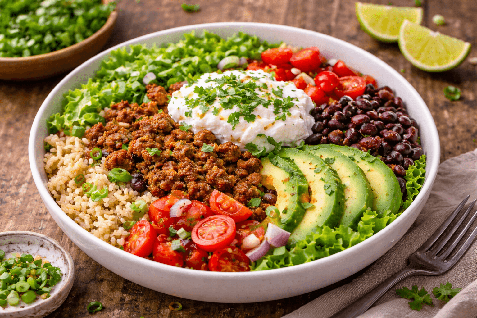 Proteinrik Tacobowl